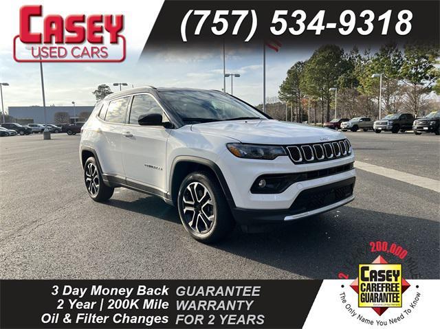 used 2024 Jeep Compass car, priced at $32,000