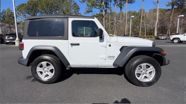 used 2020 Jeep Wrangler car, priced at $25,500