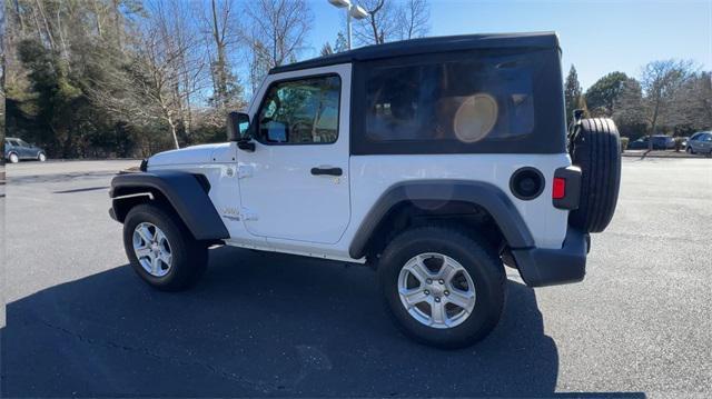 used 2020 Jeep Wrangler car, priced at $25,500