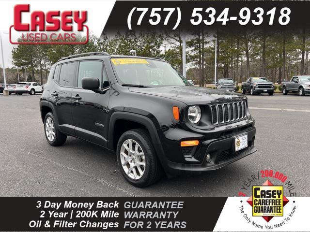 used 2022 Jeep Renegade car, priced at $19,500