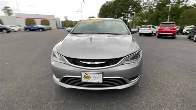 used 2015 Chrysler 200 car, priced at $12,500