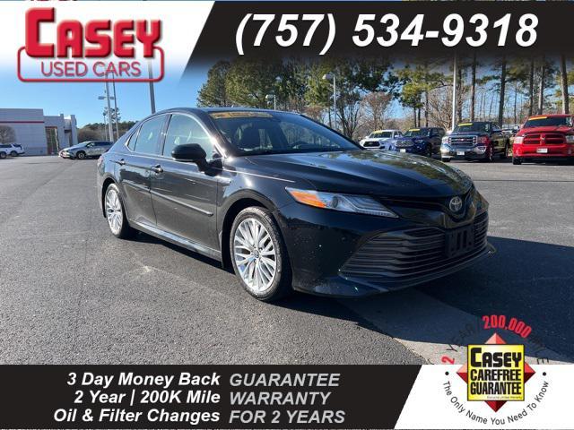 used 2020 Toyota Camry Hybrid car, priced at $18,500