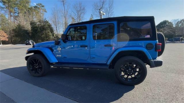 used 2022 Jeep Wrangler Unlimited 4xe car, priced at $33,400