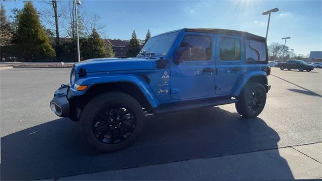 used 2022 Jeep Wrangler Unlimited 4xe car, priced at $33,400