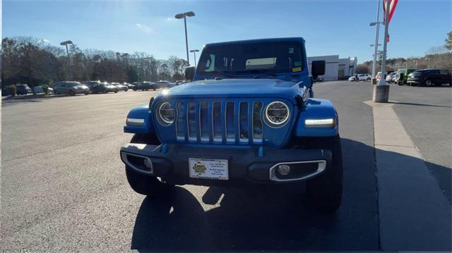 used 2022 Jeep Wrangler Unlimited 4xe car, priced at $33,400