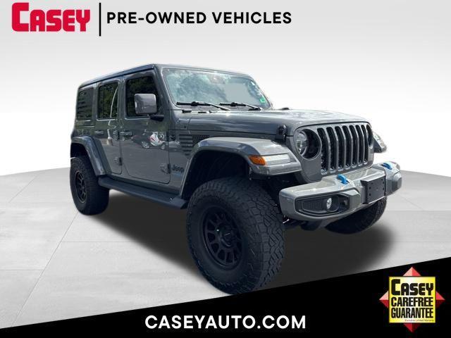 used 2022 Jeep Wrangler Unlimited 4xe car, priced at $32,000
