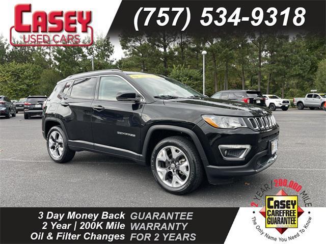 used 2021 Jeep Compass car, priced at $19,700