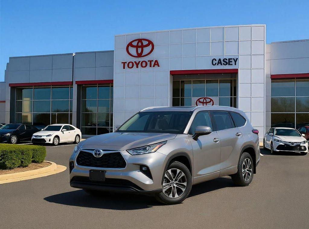 new 2025 Toyota Highlander car, priced at $47,418