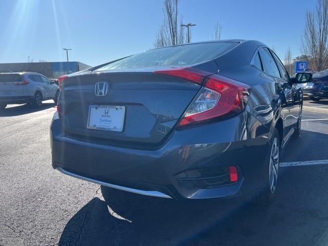 used 2020 Honda Civic car, priced at $21,500