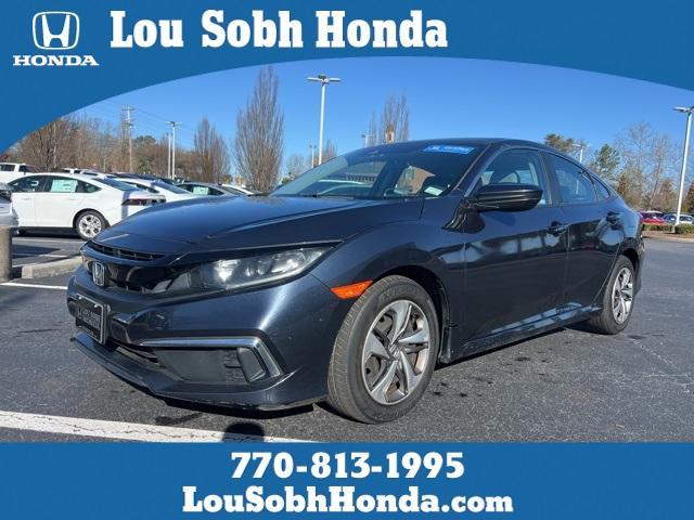 used 2020 Honda Civic car, priced at $21,500