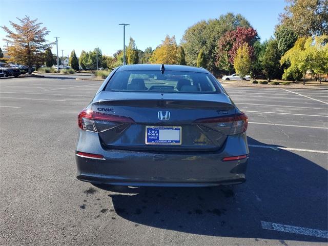 new 2026 Honda Civic Hybrid car, priced at $33,490