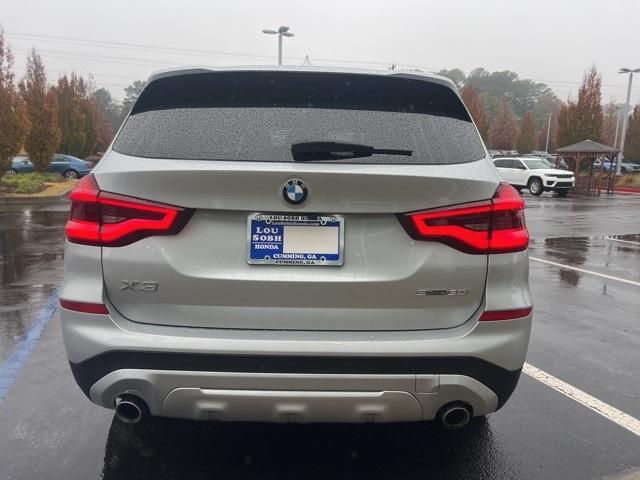 used 2021 BMW X3 car, priced at $25,000