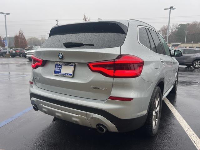 used 2021 BMW X3 car, priced at $25,000