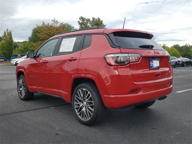 used 2022 Jeep Compass car, priced at $22,350