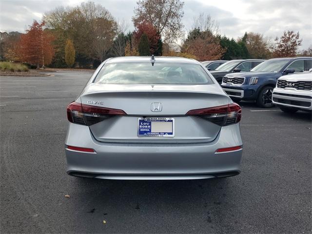 new 2026 Honda Civic car, priced at $25,790