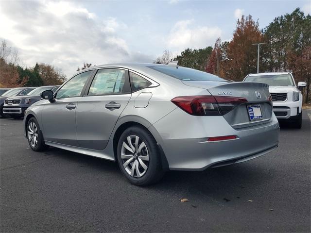 new 2026 Honda Civic car, priced at $25,790