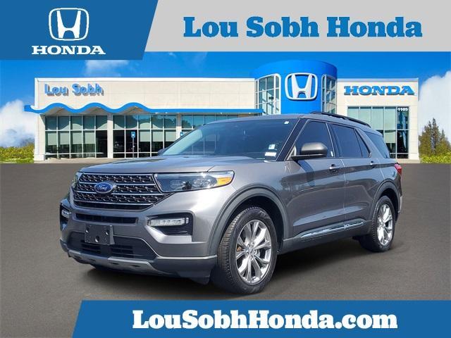 used 2022 Ford Explorer car, priced at $31,850
