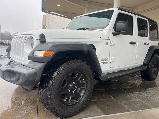 used 2018 Jeep Wrangler Unlimited car, priced at $25,000