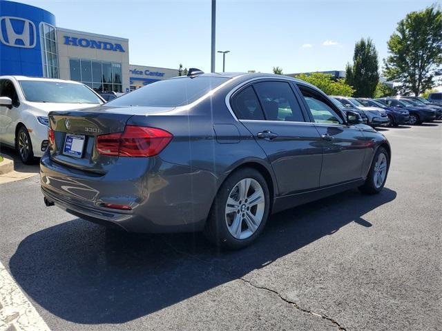 used 2018 BMW 330 car, priced at $17,500