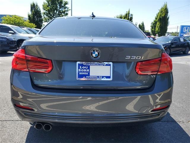 used 2018 BMW 330 car, priced at $17,500