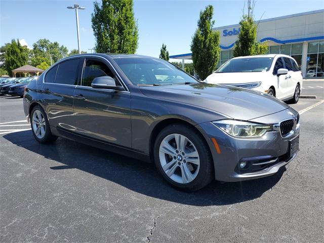 used 2018 BMW 330 car, priced at $17,500