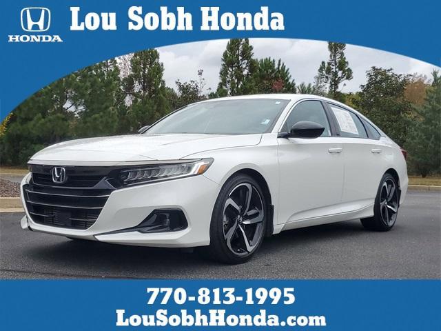 used 2021 Honda Accord car, priced at $24,500