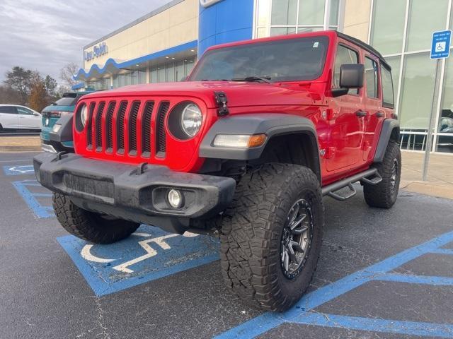 used 2018 Jeep Wrangler Unlimited car, priced at $21,000