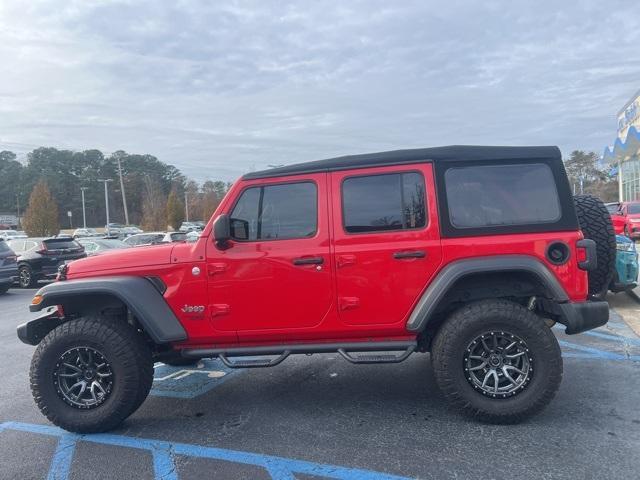 used 2018 Jeep Wrangler Unlimited car, priced at $21,000