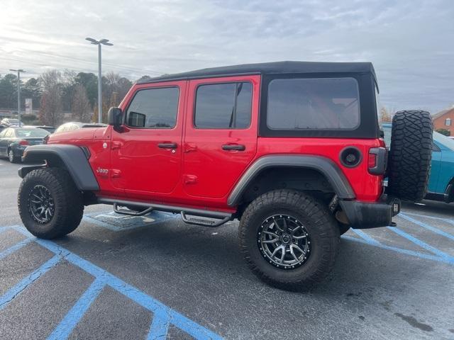 used 2018 Jeep Wrangler Unlimited car, priced at $21,000