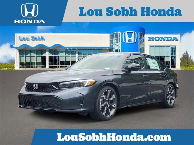 new 2025 Honda Civic Hybrid car, priced at $33,100
