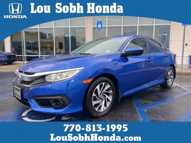 used 2016 Honda Civic car, priced at $17,500