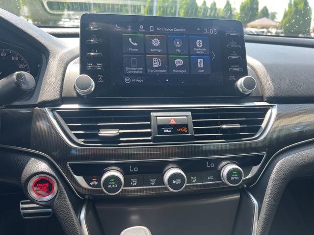 used 2022 Honda Accord car, priced at $27,950