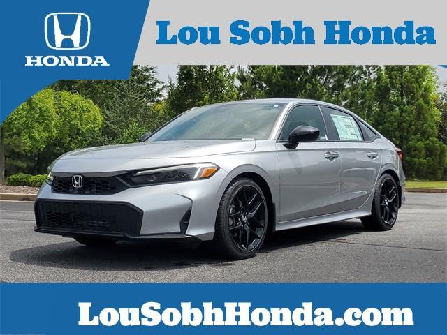new 2025 Honda Civic car, priced at $27,400