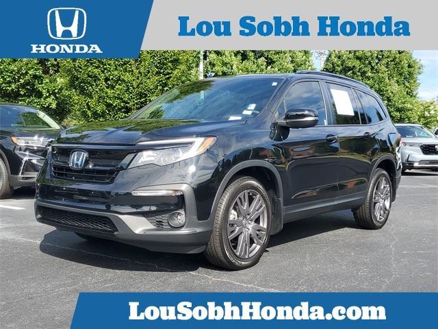 used 2022 Honda Pilot car, priced at $31,950
