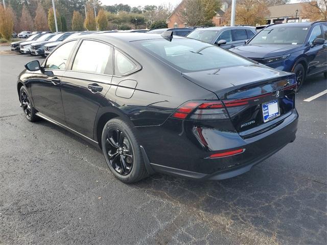 new 2025 Honda Accord car, priced at $31,655