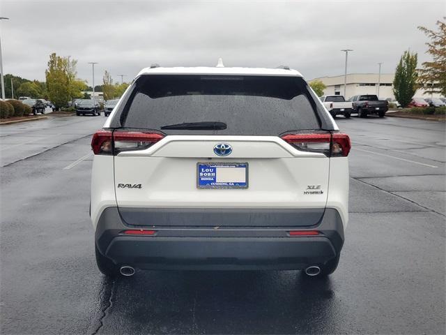 used 2020 Toyota RAV4 Hybrid car, priced at $25,000