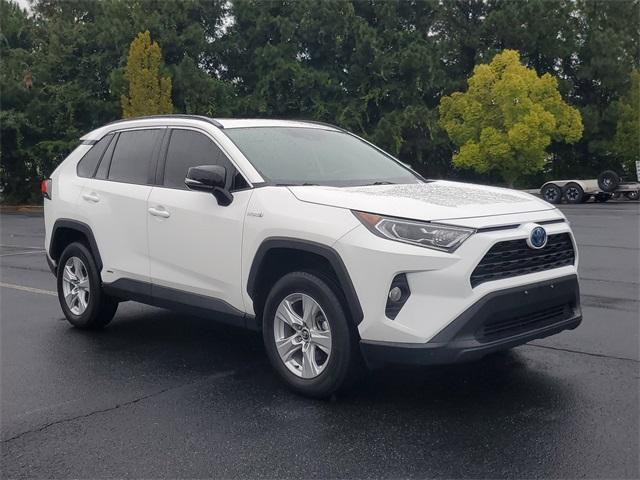 used 2020 Toyota RAV4 Hybrid car, priced at $25,000