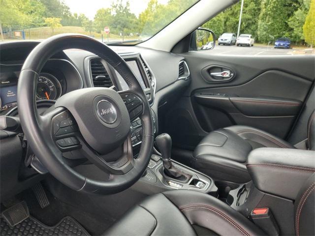 used 2020 Jeep Cherokee car, priced at $17,500