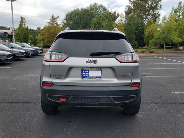 used 2020 Jeep Cherokee car, priced at $17,500