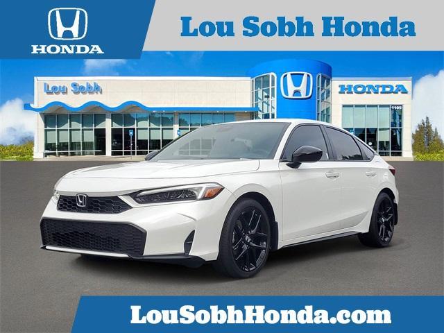 new 2025 Honda Civic Hybrid car, priced at $31,755