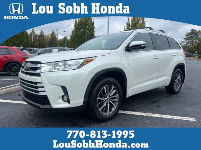 used 2018 Toyota Highlander car, priced at $23,500