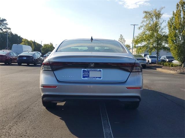 new 2025 Honda Accord car, priced at $31,710
