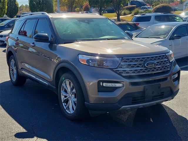 used 2021 Ford Explorer car, priced at $19,500