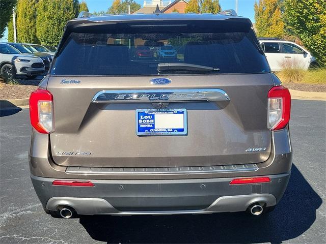 used 2021 Ford Explorer car, priced at $19,500