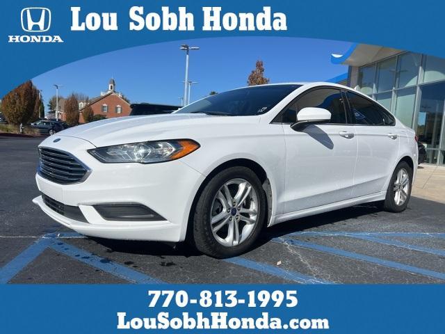 used 2018 Ford Fusion car, priced at $14,500