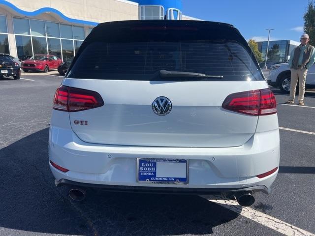 used 2021 Volkswagen Golf GTI car, priced at $23,950