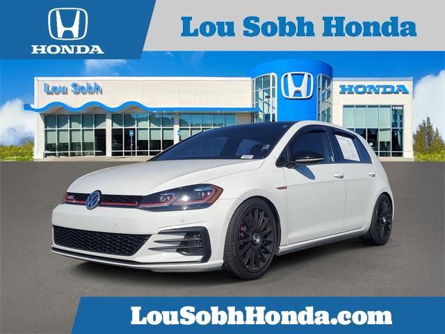used 2021 Volkswagen Golf GTI car, priced at $23,500