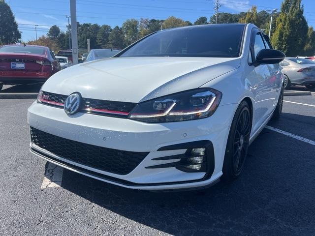 used 2021 Volkswagen Golf GTI car, priced at $23,950
