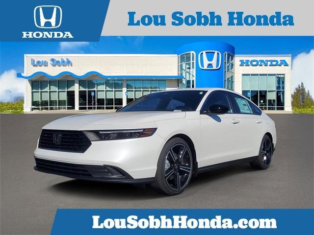 new 2025 Honda Accord Hybrid car, priced at $35,305