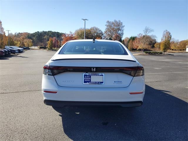 new 2025 Honda Accord Hybrid car, priced at $35,305